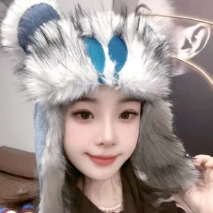 Lindo gorro de esquí de peluche de Mickey Mouse con orejeras, gorro cálido de invierno para mujeres y hombres, a prueba de viento, mantiene el calor, gorro para adultos - Product Image 3