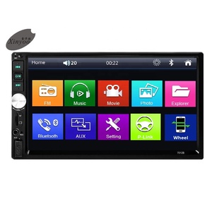 Xinyooカーオーディオプレーヤー7012Bユニバーサルツーディン<span class=keywords><strong>7</strong></span>インチミラーリンクUSB SDカーラジオ<span class=keywords><strong>DVD</strong></span>プレーヤーカーMP5プレーヤー - Product Image 2
