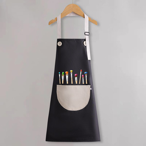 <span class=keywords><strong>Delantal</strong></span> de dibujo a prueba de agua personalizado a la moda para niños, <span class=keywords><strong>delantal</strong></span> de pintura para estudio antiincrustante para niños con bolsillo - Product Image 3