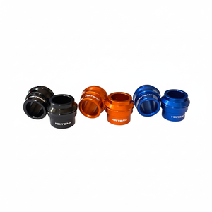 Husqvarna FC 350 23-25 distanziali ruota posteriore rossa 20mm e 15mm cromati in lega/alluminio - Product Image 1