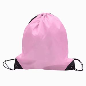 Heavy Duty Custom Logo Color Waterproof Polyester Bags Sports Shoe Gym Sack Durable <b>Drawstring</b> <b>Backpack</b> for Travel - Product Image 3