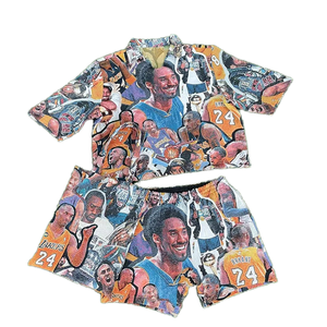 Tùy Chỉnh Dệt Tấm Thảm Quần Và Quần Short Chăn Jacquard Cộng Với Kích Thước Mens Quần Short - Product Image 1