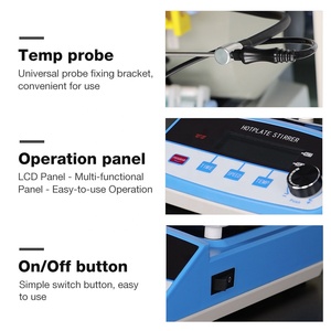 Nueva llegada T100S <span class=keywords><strong>agitador</strong></span> magnético de calefacción con <span class=keywords><strong>calentador</strong></span> laboratorio 6L mezcladores digitales placa caliente de Perfume <span class=keywords><strong>agitador</strong></span> magnético mezclador laboratorio - Product Image 6