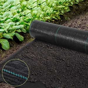Tissu de <span class=keywords><strong>jardin</strong></span> noir 90g PP/PE Tissu <span class=keywords><strong>anti</strong></span>-<span class=keywords><strong>herbe</strong></span> noir pour serre Tapis de désherbage des arbres pour l'agriculture - Product Image 3