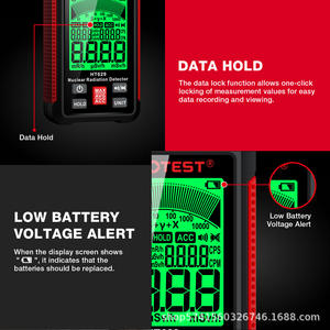 HABOTEST HT629 تأين الرخام النووي للاختبار للكشف عن التلوث المشع في تطبيقات الغاز - Product Image 4