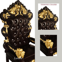 Meubles d'hôtel, canapé, chaise de roi reine trône, chaise empereur style roya