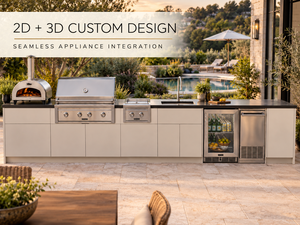 <span class=keywords><strong>Cuisine</strong></span> barbecue extérieure  et station de grill pour villas Four électrique encastré sur mesure et gril en acier inoxydable - Product Image 5