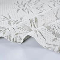 Tissu tricoté en polyester 100% personnalisé en bambou biologique naturel Everen pour matelas