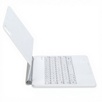 Keyboard Ajaib Mini Trackpad Nirkabel Pintar dengan Lampu Latar untuk iPad