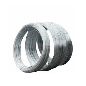 Hot dipped Galvanized Steel Wire Factory 3.5mm hot dipped 40g 60g galvanized steel wire for Building Material