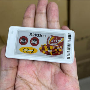 Factory Custom 2.13" Eink-Display 4 Color Esl Tag Wireless Smart E-Paper Electronic Shelf Label Esl Price Tag For Grocery Store - Product Image 1