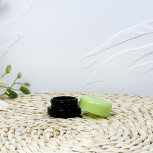 1oz 1g 3.5g 7g 14g <b>Glass</b> Jars Childproof <b>Container</b> with Black CR <b>Lids</b> - Product Image 2