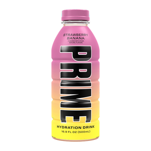 <strong>PRIME</strong> STRAWBERRY BANANA <strong>HYDRATION</strong> DRINK NEW FLAVOR (500 ML) - Product Image 3