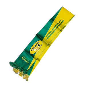 وشاح علم إريتريا التاريخي المخصص ذو الوجهين من البوليستر 15×150 سم متين وصديق للبيئة للاستخدام الترويجي 1952-1962 - Product Image 4