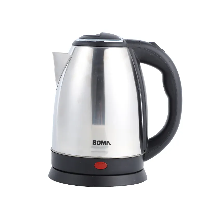 Boma 2.0l chaleira elétrica doméstica, utensílios de cozinha, chaleira de água em aço inoxidável 1500w 220v