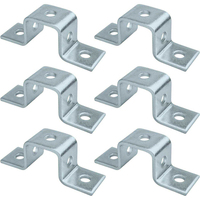 Colliers de serrage carrés UTT83 pour tuyaux, colliers antiseismiques, alternative pratique au support à fourche pour conduits d'incendie en bâtiment