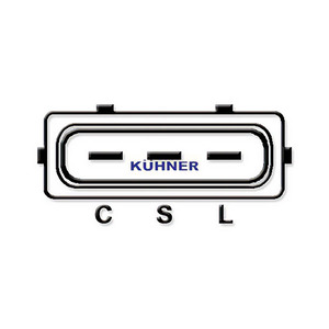 Alternatore compatibile con NISSAN PATHFINDER III 2.5 dCi Diesel (KW: 128, HP: 174) dal 01-2005 al 01-2010 KUHNER 553085RI NUOVO - Product Image 3