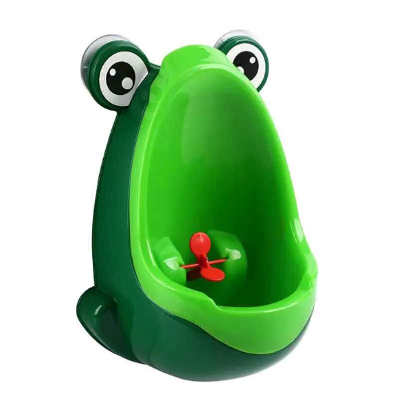 Potty Training Toilet for Kids Toilet Training Children Potty Pee Urine Home Bathroom Frog Shape Toilet Urinal