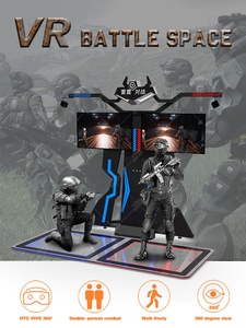 Trò chơi Arcade nhiều người chơi thực tế ảo nhập vai chiến đấu 9D VR với giả lập Bắn Súng VR cho trung tâm mua sắm hoặc công viên - Product Image 5