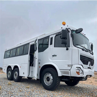 Autobús de Turismo Todoterreno DONGFENG 4x4 6x6 AWD, Camiones Todoterreno, Autobús de 35 Asientos, Vehículo de Servicio de Pasajeros, Transporte de Pasajeros