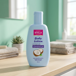 Loción Corporal para Bebés Stela Care con Aceite de Coco, Loción Hidratante Ligera de Uso Diario para Bebés, Piel Suave y Tersa, Venta al por Mayor - Product Image 4