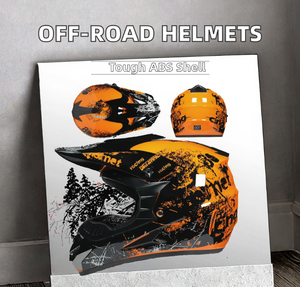 Nouveau casque de moto intégral en ABS avec mousse <span class=keywords><strong>homologué</strong></span> ECE pour toutes les saisons, idéal pour le motocross, le dirt bike, le VTT et le <span class=keywords><strong>cross</strong></span> tout-terrain - Product Image 2