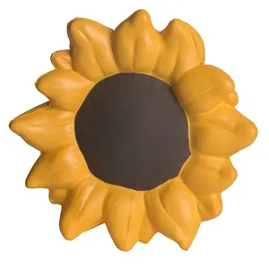 कस्टम लोगो पु तनाव गेंद फूल तनाव गेंद पीले सूरजमुखी Antistress गेंद तनाव