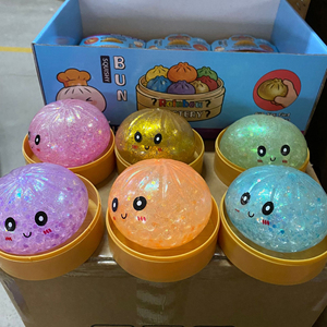 QYS Kawaii mini boulette Squishy boîte aveugle paillettes soulagement du Stress Fidget jouet sensoriel Mini Figure pour enfants et adultes - Product Image 4
