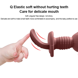 Ensemble d'alimentation écologique pour enfants, assiette d'aspiration, cuillère d'entraînement, cuisine, cuillère et fourchette en Silicone pour bébé, vente en gros - Product Image 5