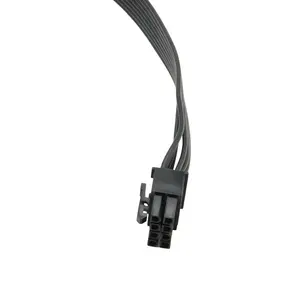 16 AWG 와이어 PCIe PCI-E PCI 익스프레스 6Pin 여성 듀얼 8PIN(6 + 2) 남성 GPU 그래픽 카드 스플리터 전원 공급 케이블