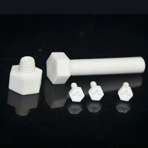 Tornillo hexagonal de cerámica de zirconia M2 M3 <span class=keywords><strong>M5</strong></span> M6 M16, perno de zirconia ZrO2 - Product Image 3