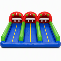 Derby Inflable de Carreras - Diversión al Aire Libre de PVC