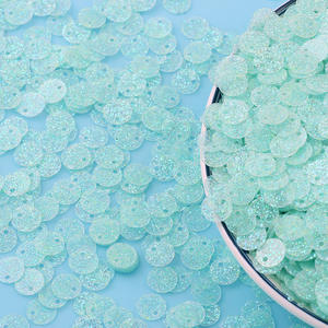 1KG 6MM Paillettes rondes pour décorations de Noël et bricolage Slime Filler - Product Image 6
