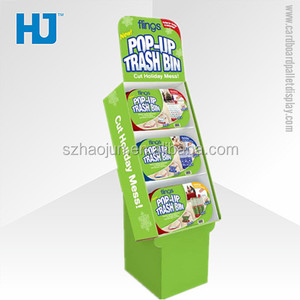 Carton de luxe affichage riser d'affichage de plancher de carton, publicité de compteur de carton pour café <span class=keywords><strong>illy</strong></span> - Product Image 2