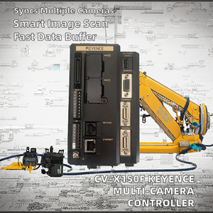 ตัวควบคุมเซ็นเซอร์ระบบวิชัน CV-X150F สำหรับการตรวจสอบภาพอัตโนมัติในอุตสาหกรรม กล้องหลายตัว สำหรับ PLC โดยเฉพาะ 16 ช่องสัญญาณภายใน - Product Image 2