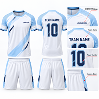 Maillot de football personnalisé léger pour l'entraînement par temps chaud, conception entièrement sublimée, uniforme d'équipe de football, club OEM