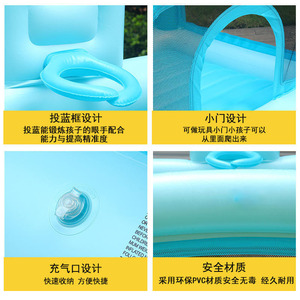 Bon marché MINI PVC Toddler Trampoline Bouncer AIR Jump House Bouncer château gonflable et équipement d'amusement intérieur - Product Image 4