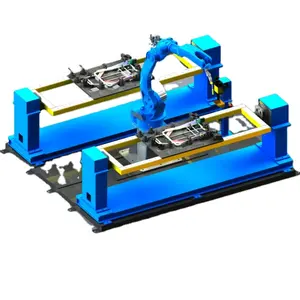 CNC automático MIG TIG Industrial brazo de robot de soldadura de seis ejes