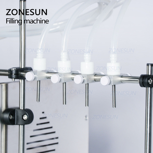 ZONESUN 4 Vòi Phun Mỹ Phẩm Bán Tự Động Bình Nước Tinh Dầu Chất Lỏng Chai Nhỏ Chai Rượu Máy Chiết Rót Chất Lỏng - Product Image 4