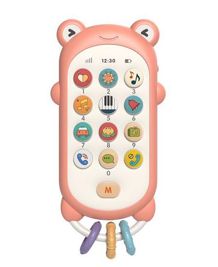 Touch screen cellphone kids learning smart baby education toys phone with music shaking