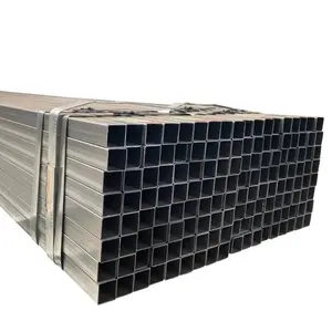 China Galvanized Square Steel Pipe Tube4 ERW Technique JIS/GS Certified Welding Service Available 6m 12m lengths Best Price