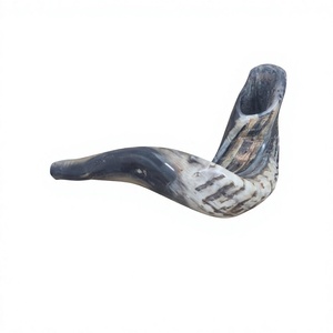 Shofar en Corne de Bœuf Naturelle Brute, Vente en Gros, Non Fini, Fait Main, AZ ENTERPRISES pour la Fabrication de Shofars, Produits Religieux et Culturels - Product Image 1