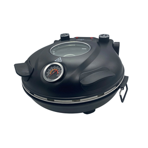 Hogar italiano 12 pulgadas máquina eléctrica de acero inoxidable para hacer Pizza placa de cerámica <span class=keywords><strong>horno</strong></span> de Pizza - Product Image 4
