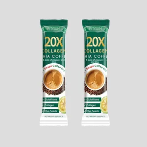 Caffè al Collagene Dimagrante Gusto Originale 120g, Confezione Premium da 20 Pezzi, 0% Zuccheri Bianchi - Product Image 2