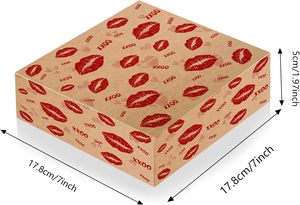 Boîtes de friandises pour la Saint-Valentin, boîte en papier transparente pour fête d'amour de la Saint-Valentin, boîte cadeau en papier en forme de cœur pour la Saint-Valentin - Product Image 6
