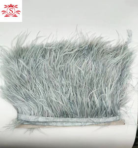 Đà điểu S dài lớn cánh trung tâm đen plumas 1m cho hiệu suất đám cưới Lễ Hội trang phục nhuộm lông TRIM - Product Image 3