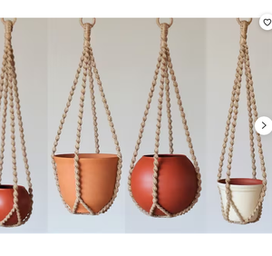 Colgadores de macramé para plantas, decoración del hogar - Product Image 3