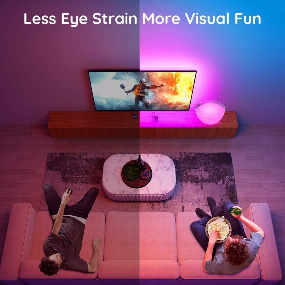 Tuya Smart App-Controlled RGB+CCT LED Lamp Creative Desktop Interior Atmosphere White Shade Voice-Activated Hotel Use Rhythm · image 6
