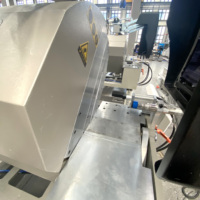 WEIKE CNC de Doble Cabezal 22.5-135 °   Sierra de Corte de Ángulo Arbitrario para PVC/UPVC/Aluminio