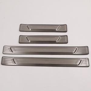 WZXD New Arrival <b>Car</b> Black Titanium Door Sill Guards Door Sill Plate Inner Door Sill Plate for Byd Seal 2023 - Product Image 2